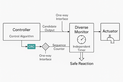 Diverse monitor techniques